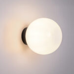 373010 Светильник BOLLA 1x10W (led) E27 ЧЕРНЫЙ IP65 — изображение 2