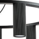 718097 Люстра ROMA 9х28W GU10 (led) MATT BLACK — изображение 8