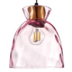 806112 Подвес NUBELLA 1х12W (led) E27 ЧЕРНЫЙ/БРОНЗА/РОЗОВЫЙ — изображение 3