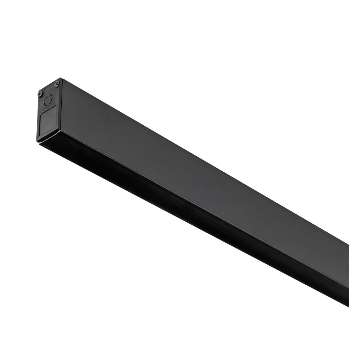 509027 Трек  накладной UNO 48V 2м ЧЕРНЫЙ (Заглушки и декоративный экран в комплекте) — изображение 3