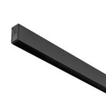 509027 Трек  накладной UNO 48V 2м ЧЕРНЫЙ (Заглушки и декоративный экран в комплекте) — изображение 3