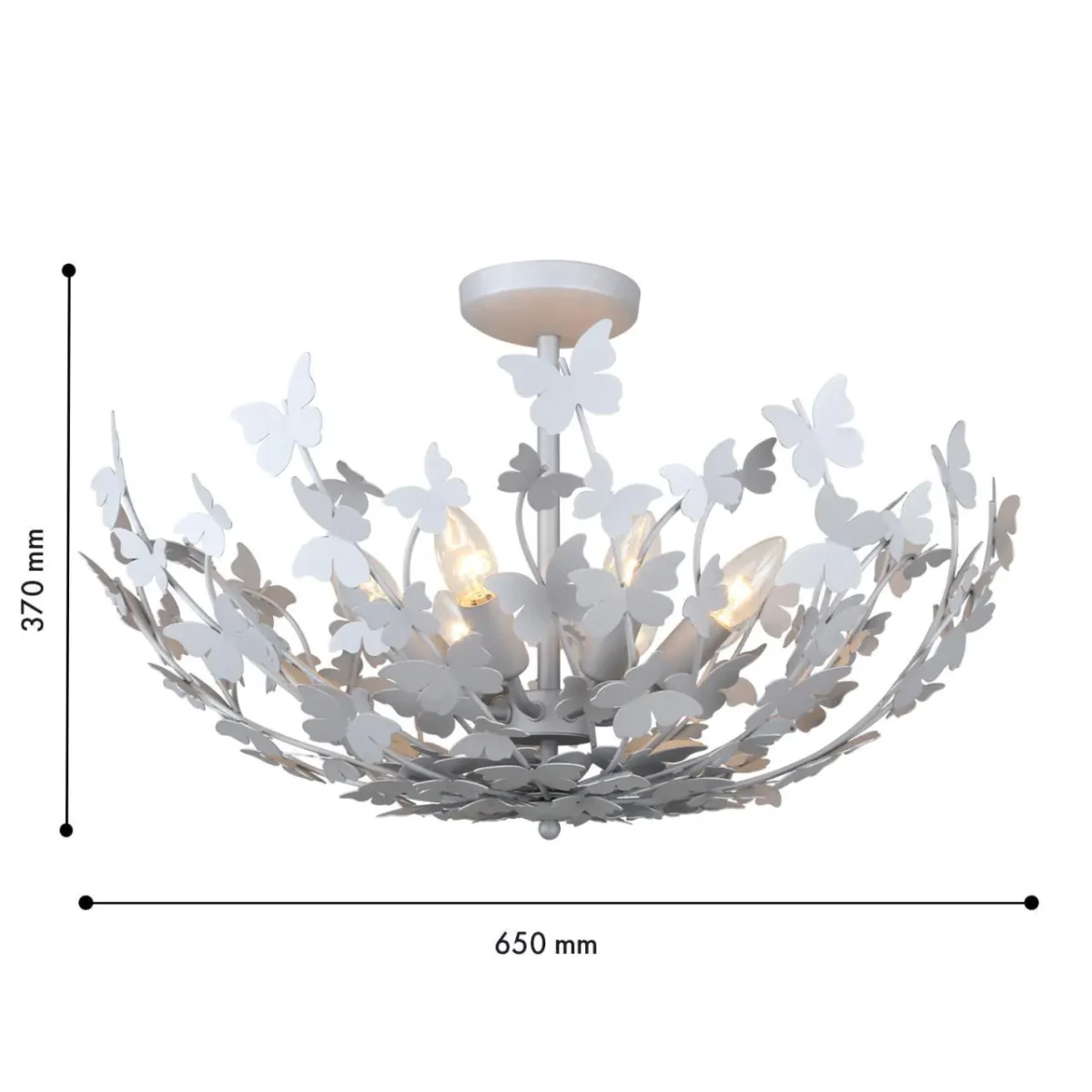 4736-6C, потолочная люстра, D650xH370, 6xE14x40W, excluded — изображение 2
