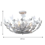 4736-6C, потолочная люстра, D650xH370, 6xE14x40W, excluded — изображение 2