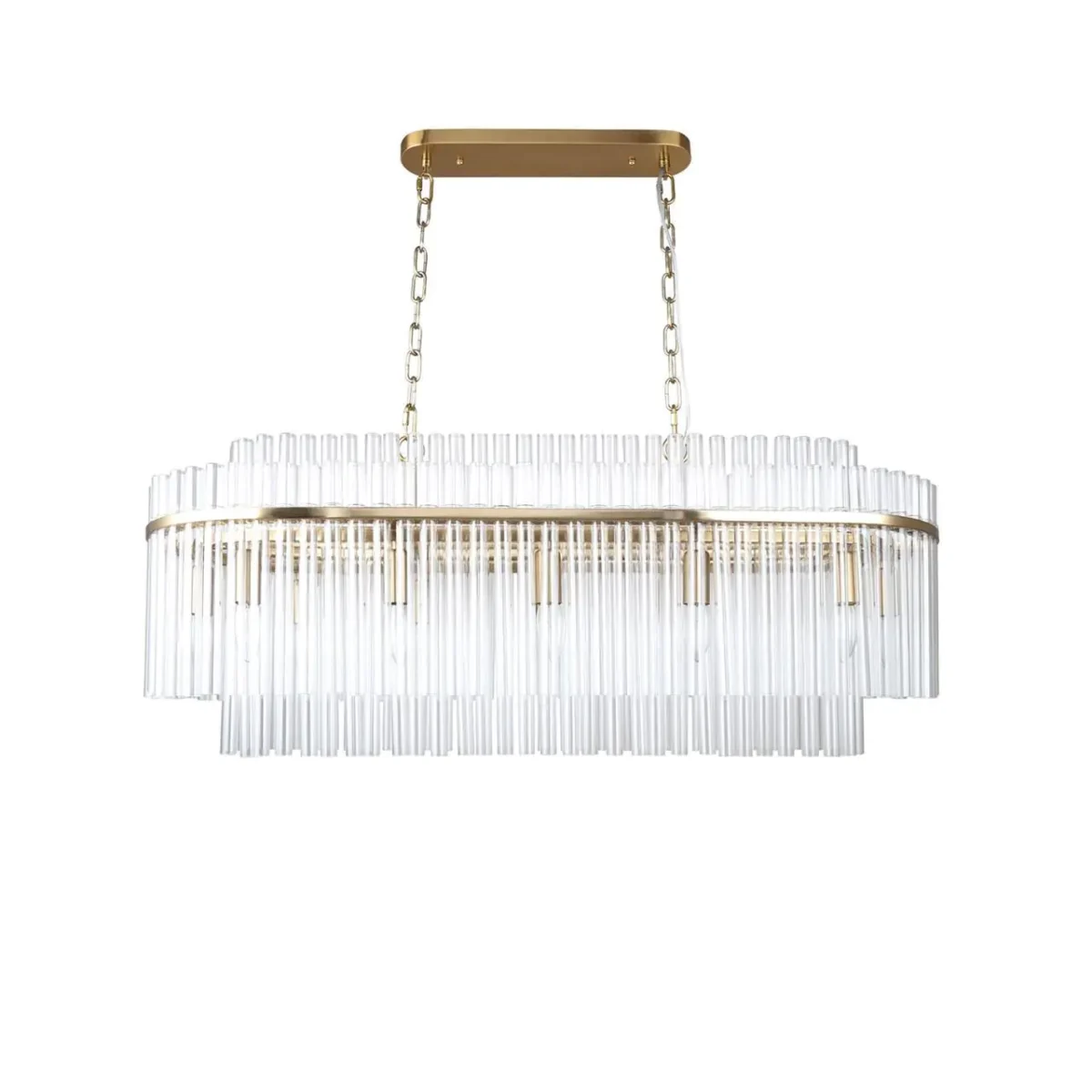 4203-12P, подвесная люстра, L1000xW350xH520/1380, 12xE14x40W, excluded — изображение 2