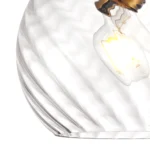 806130 Подвес NUBELLA 1х12W (led) E27 ЧЕРНЫЙ/БРОНЗА/ПРОЗРАЧНЫЙ — изображение 9