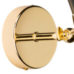 816617 Бра DUMO 1х40W E14 ЧЕРНЫЙ МАТОВЫЙ/ЗОЛОТО — изображение 5