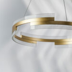 736323 Люстра ROTONDA 55W LED 2835LM 120G ЗОЛОТО 3000K — изображение 5