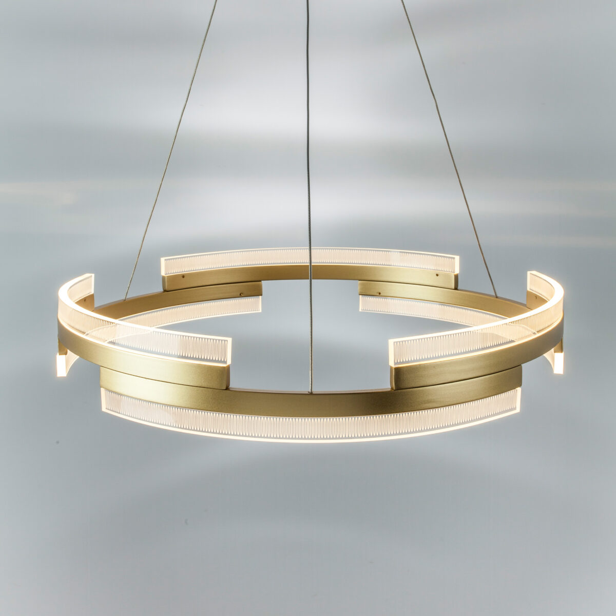 736323 Люстра ROTONDA 55W LED 2835LM 120G ЗОЛОТО 3000K — изображение 7