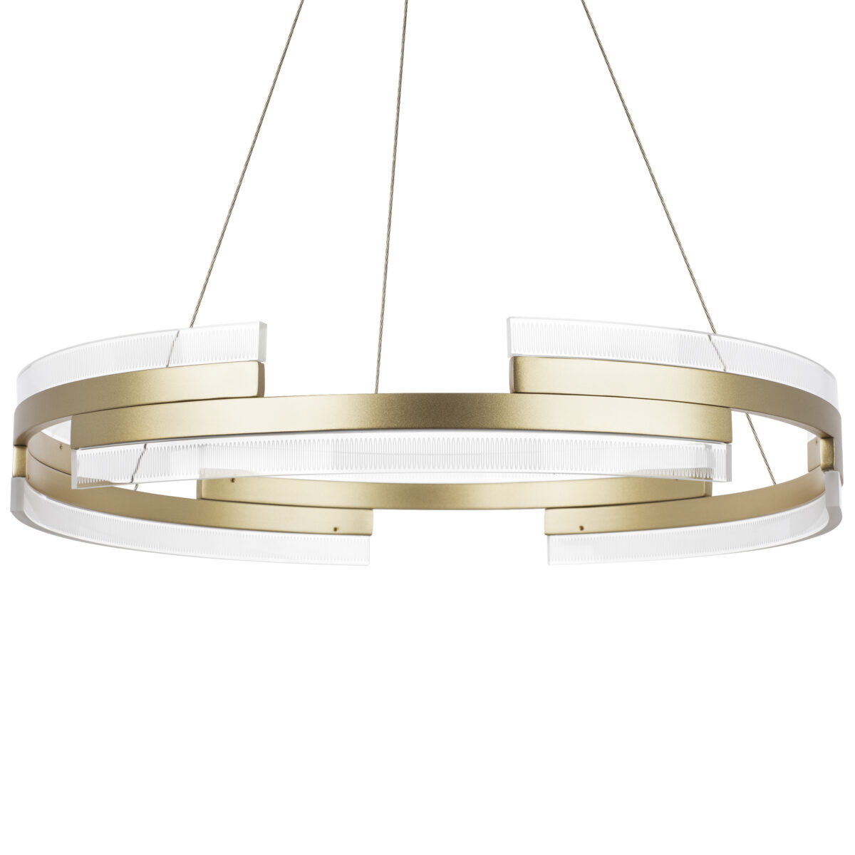 736323 Люстра ROTONDA 55W LED 2835LM 120G ЗОЛОТО 3000K — изображение 3