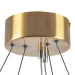 748113 Люстра SATURNO LED 60W 4400LM 70G ЗОЛОТО 3000-6000K — изображение 2