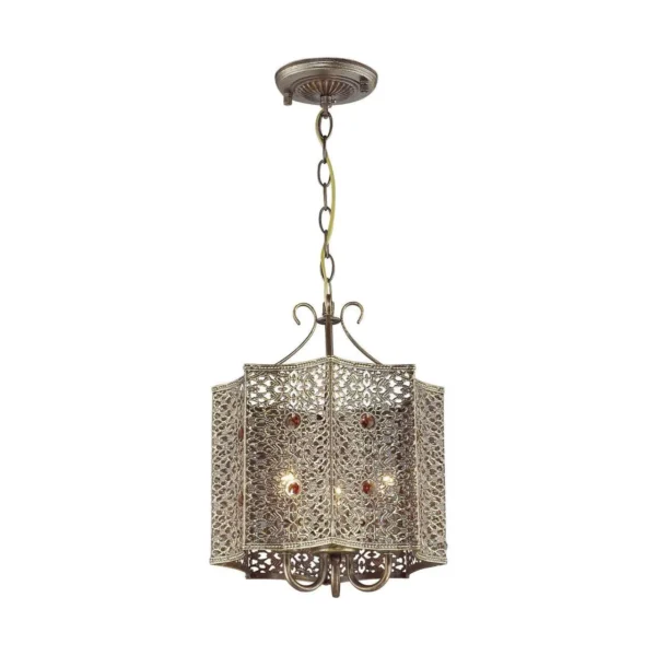 1624-3P, люстра подвесная, D288xH450/1185, 3xE14x40W, excluded