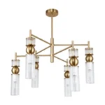 4737-6P, потолочная люстра, D620xH550/650, 6xE14x40W, excluded — изображение 2