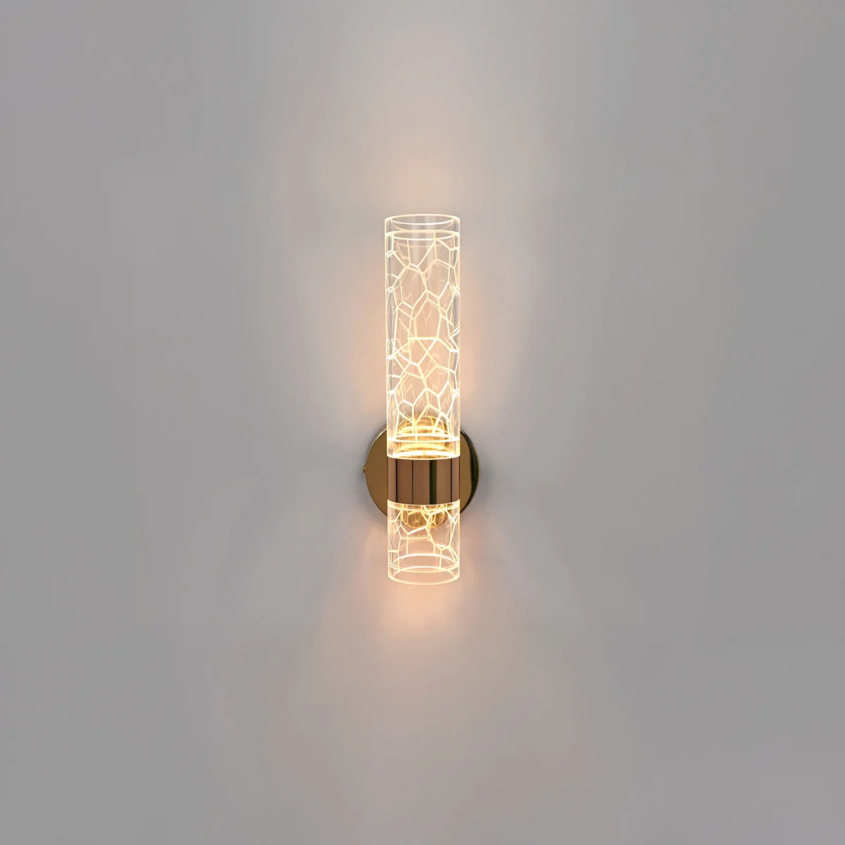 737662 Бра ACRILE 8W LED 560LM G ЗОЛОТО/ПРОЗРАЧНЫЙ 2700-4200-6400K — изображение 4