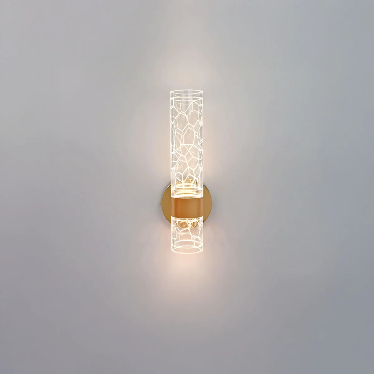 737662 Бра ACRILE 8W LED 560LM G ЗОЛОТО/ПРОЗРАЧНЫЙ 2700-4200-6400K — изображение 5