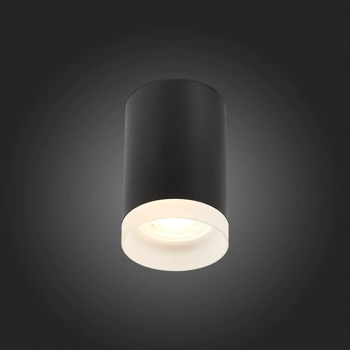 ST100.402.01 Светильник потолочный Черный GU10 1*50W IP20 D64xH99 220V Без ламп Накладные светильники — изображение 2