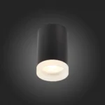 ST100.402.01 Светильник потолочный Черный GU10 1*50W IP20 D64xH99 220V Без ламп Накладные светильники — изображение 2