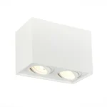 ST109.507.02 Светильник потолочный Белый GU10 2*50W  L181xW100xH123 220V Без ламп Накладные светильники — изображение 3