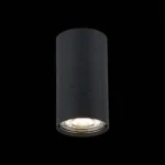 ST110.407.01 Светильник потолочный Черный GU10 1*50W  D54xH100 220V Без ламп Накладные светильники