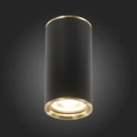 ST111.437.01 Светильник потолочный Черный GU10 1*50W D54xH105 220V Без ламп Накладные светильники — изображение 2