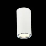 ST111.507.01 Светильник потолочный Белый GU10 1*50W D54xH105 220V Без ламп Накладные светильники