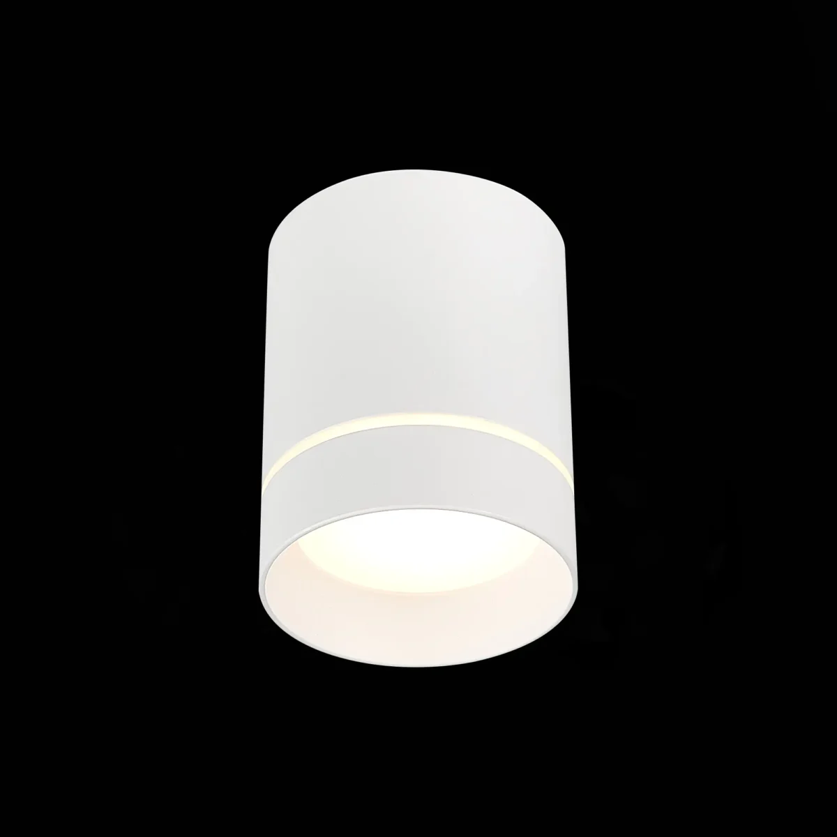 ST115.542.07 Светильник потолочный Белый LED 1*7W 4000K 490Lm Ra>90 120° IP20 D79xH100 170-240V Накладные светильники — изображение 1