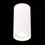 ST155.502.01 Светильник потолочный Белый GU10 1*50W IP20 D70xH140 180-240V Без ламп Накладные светильники