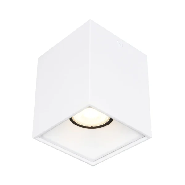 ST168.502.01 Светильник потолочный Белый GU10 1*50W IP20 L82,5xW82,5xH104 220V Без ламп Накладные светильники