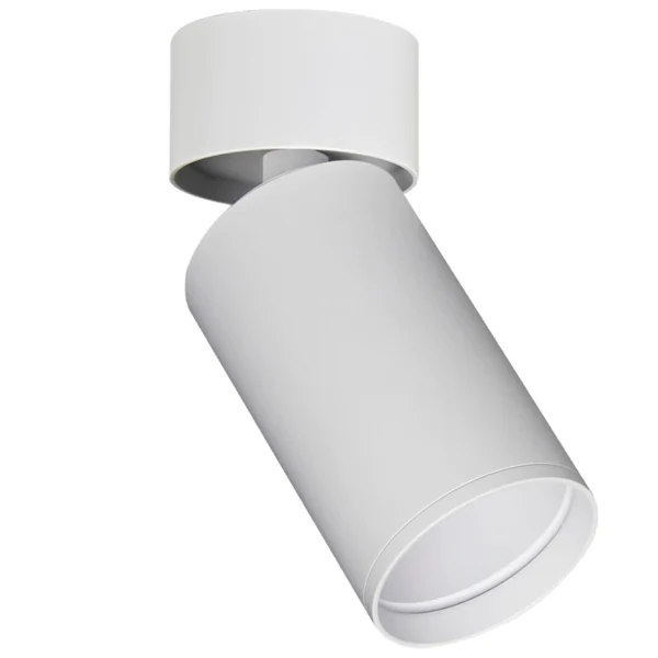 ST171.502.01 Светильник потолочный Белый GU10 1*50W IP20 D52xH130 220V Без ламп Накладные светильники