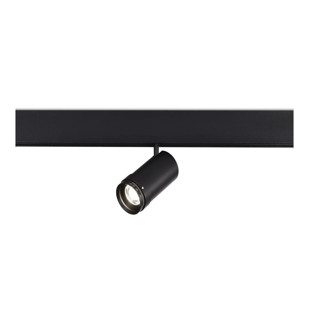 ST357.446.12 Магнитный трековый светильник ZOOM Черный LED 1*12W 4000K Lm Ra90 10-55° IP20 D50xH160 SKYLINE 48 — изображение 1