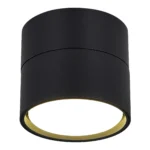 ST651.402.01 Светильник потолочный Черный GX53 1*50W IP20 D85xH77 220V Без ламп Накладные светильники