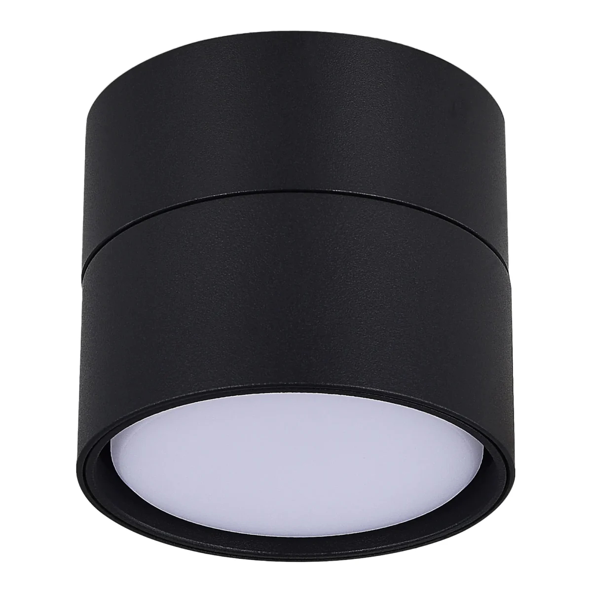 ST651.402.01 Светильник потолочный Черный GX53 1*50W IP20 D85xH77 220V Без ламп Накладные светильники — изображение 2