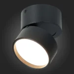 ST651.432.09 Светильник потолочный поворотный Черный LED 1*9W 3000K 720Lm Ra>90 120° IP20 D85xH87 17 Накладные светильники — изображение 2
