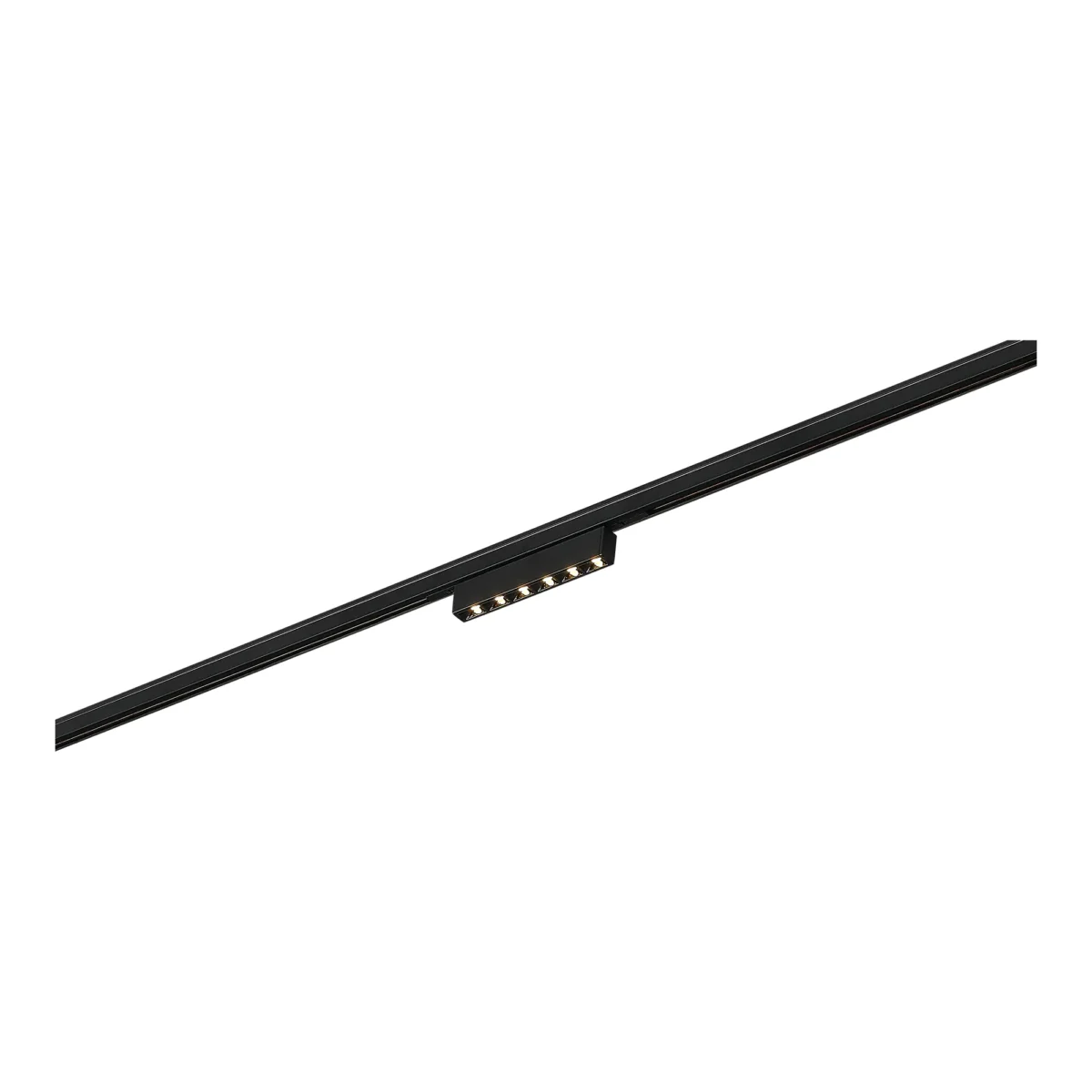 ST666.436.05 Магнитный трековый светильник Черный LED 1*5W 3000K 220Lm Ra>90  IP20 L100xW10xH18 24V SUPER5 — изображение 2