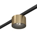 ST669.346.05 Магнитный трековый светильник Латунь LED 1*5W 4000K 350Lm Ra>90 36° IP20 D60xH38 24V SUPER5