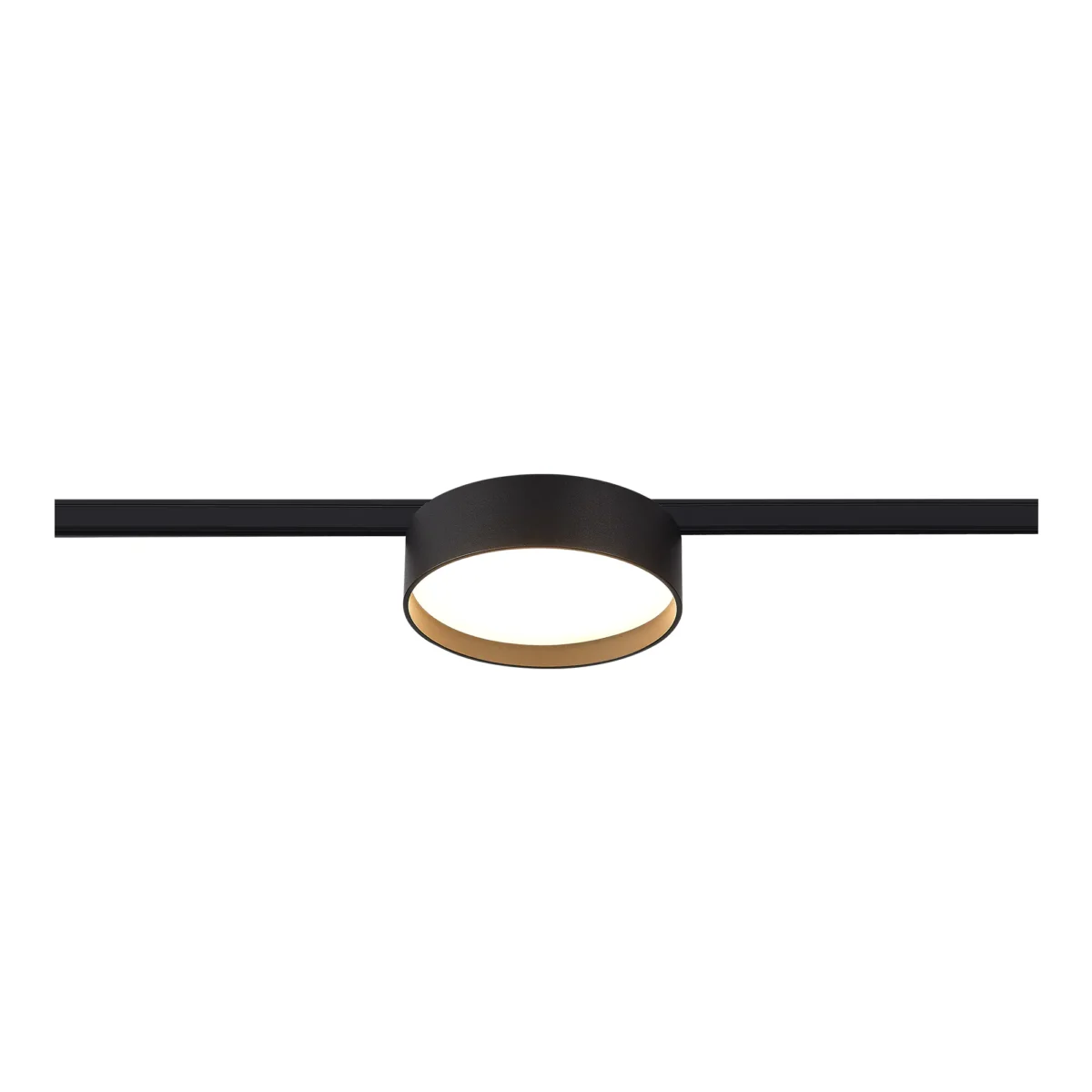 ST670.436.12 Магнитный трековый светильник Черный LED 1*12W 3000K 500Lm Ra>80 100° IP20 D113xH34 24V SUPER5 — изображение 1