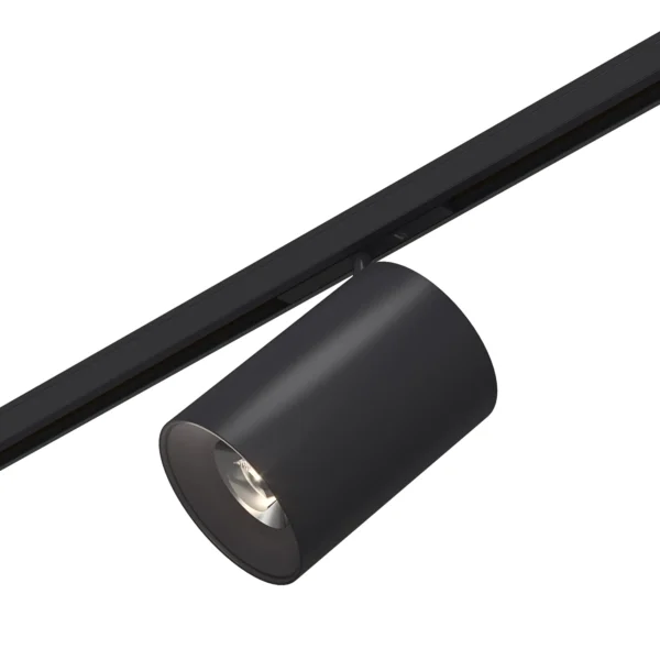 ST671.436.09 Магнитный трековый светильник Черный LED 1*9W 3000K 500Lm Ra>90 36° IP20 D45xH63 24V SUPER5