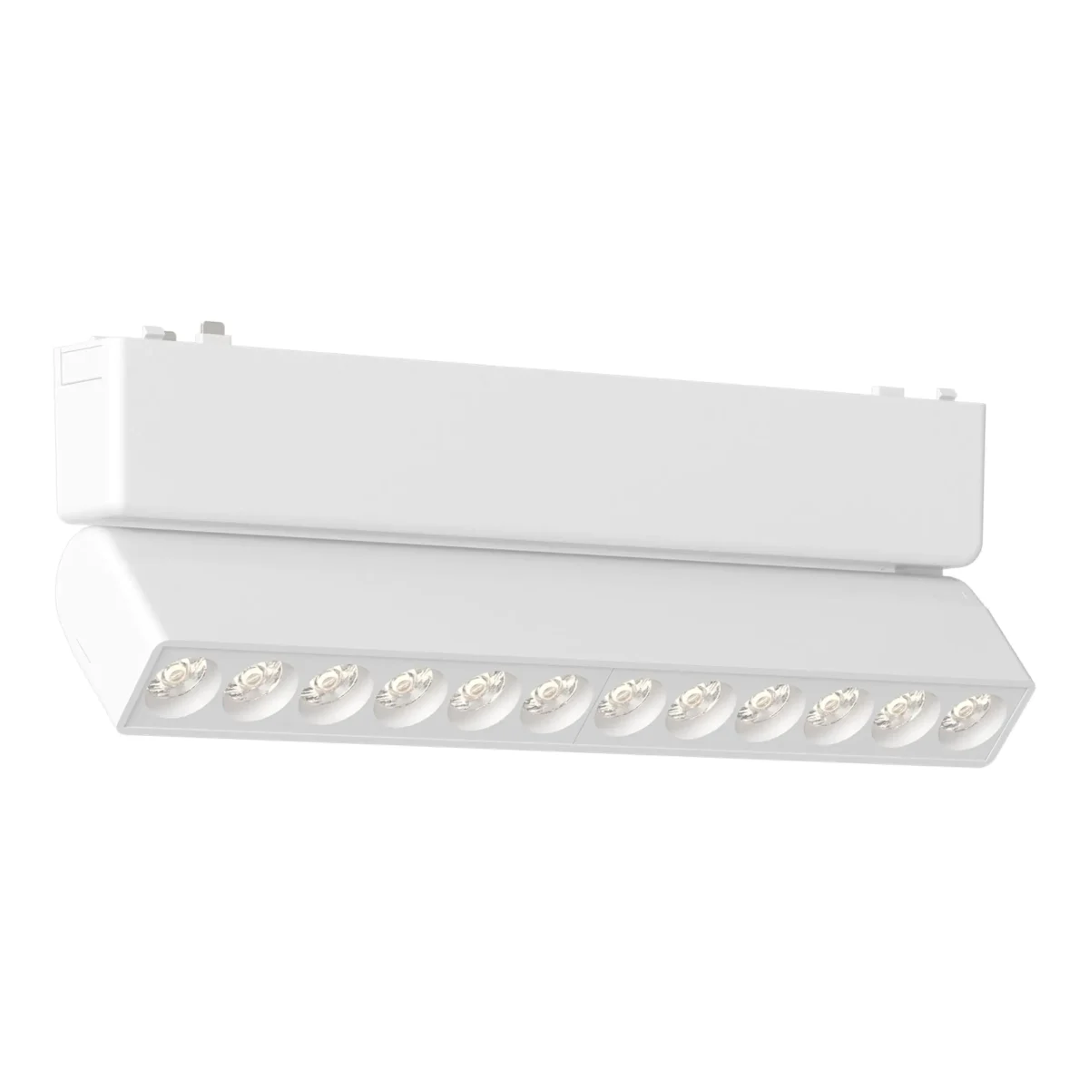 ST675.546.12_01W ST675.546.12 Магнитный трековый светильник Белый LED 1*12W 4000K 710Lm Ra>90 IP20 L230xW26xH83 48V SKYFLAT — изображение 1