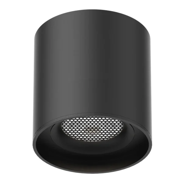 ST678.436.06 Магнитный трековый светильник Черный LED 1*6W 3000K 300Lm Ra>90 IP20 D75xH75 48V SKYFLAT