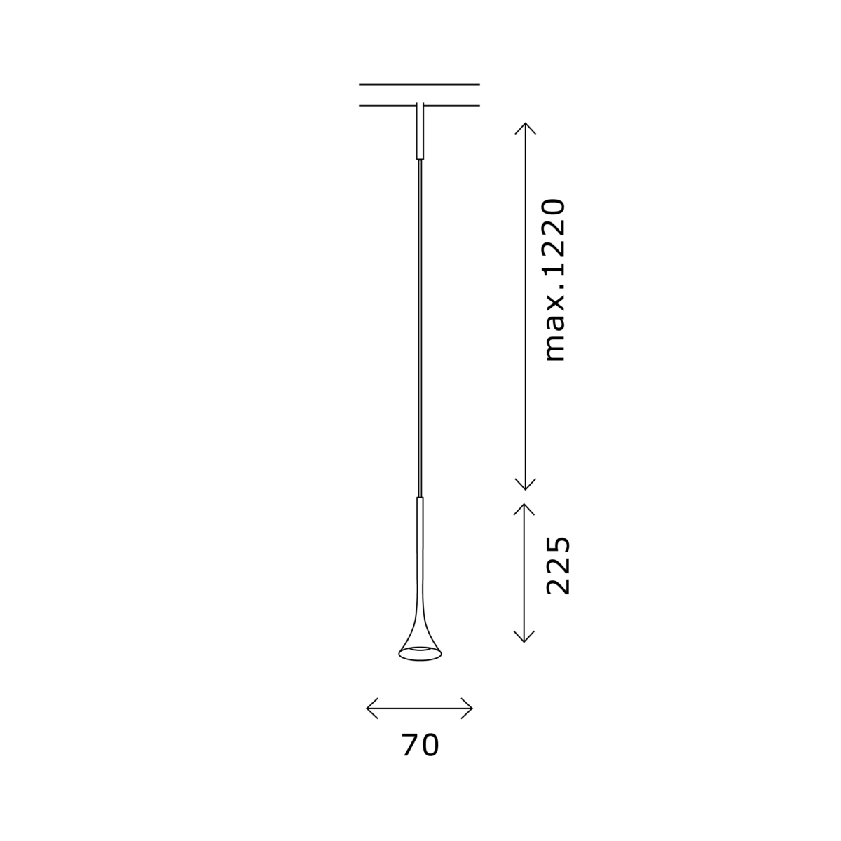ST688.446.05 Магнитный трековый светильник Черный LED 1*5W 4000K Lm Ra>90  IP20 D70xH225 24V SUPER5 — изображение 2