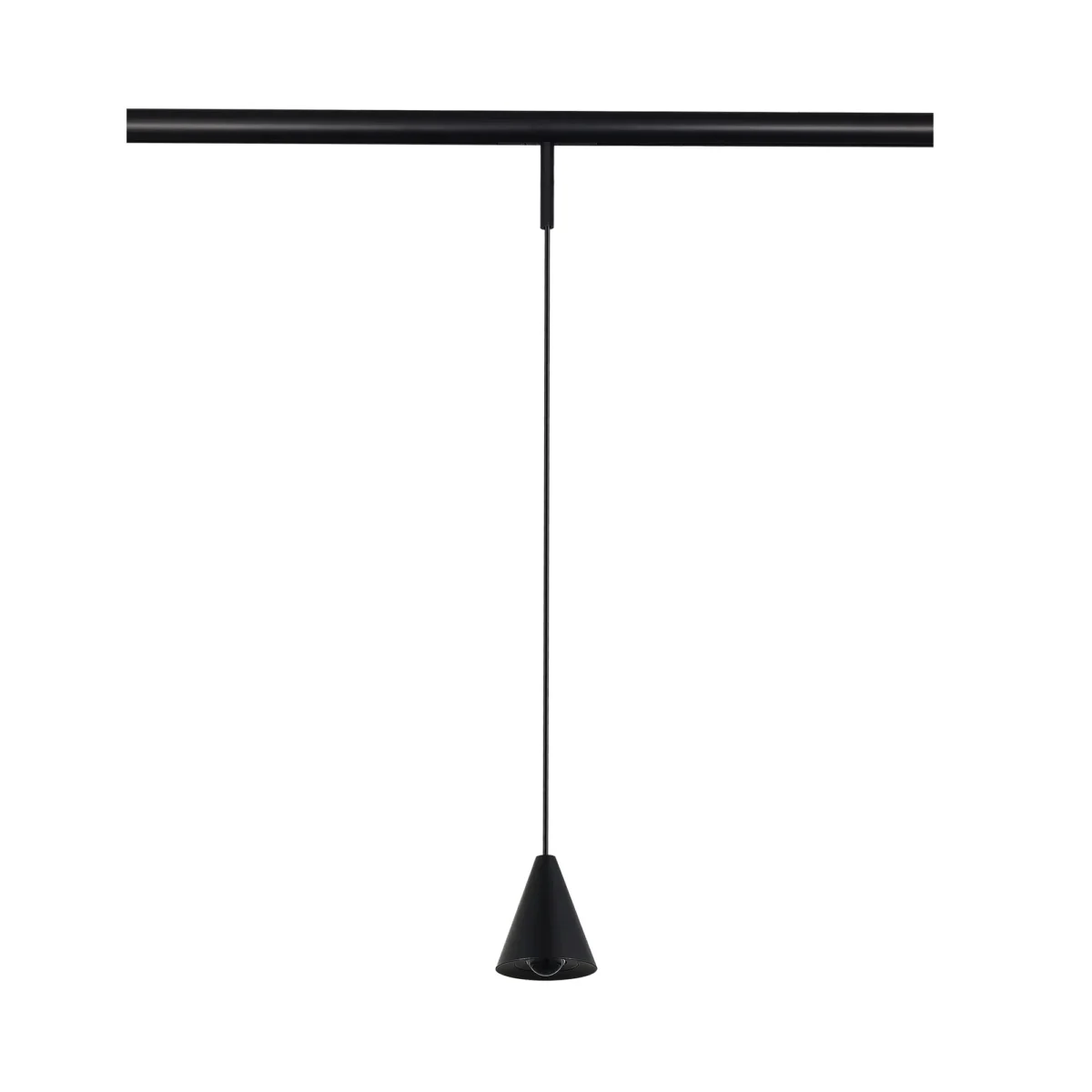 ST689.436.05 Магнитный трековый светильник Черный LED 1*5W 3000K Lm Ra>90 40° IP20 D80xH98 24V SUPER5 — изображение 2