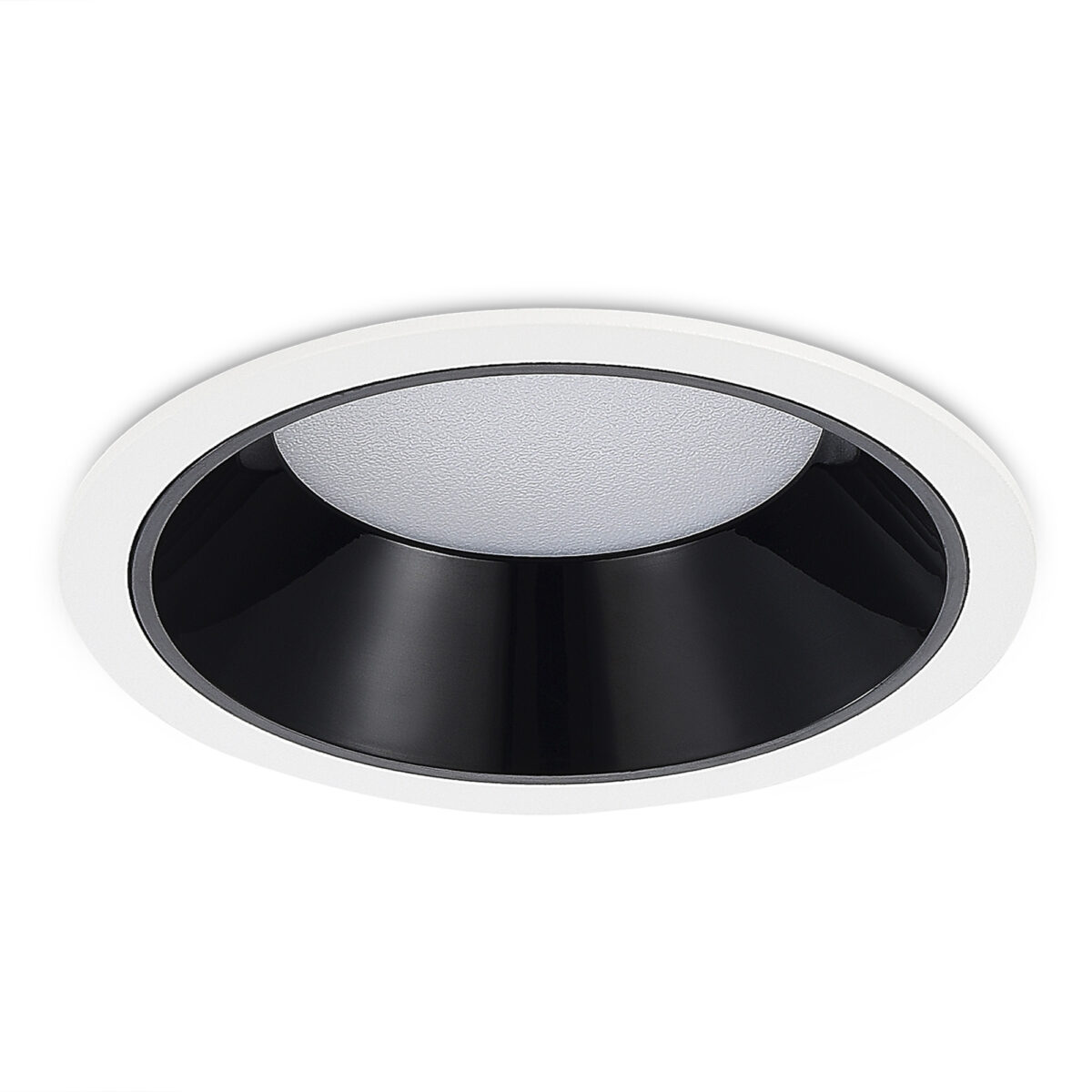 ST755.448.12 Св-к встр. Черный LED 1*12W 4000K 1 080Lm Ra80 120° IP20 D105xH50 100-240V Встраиваемые светильники — изображение 1