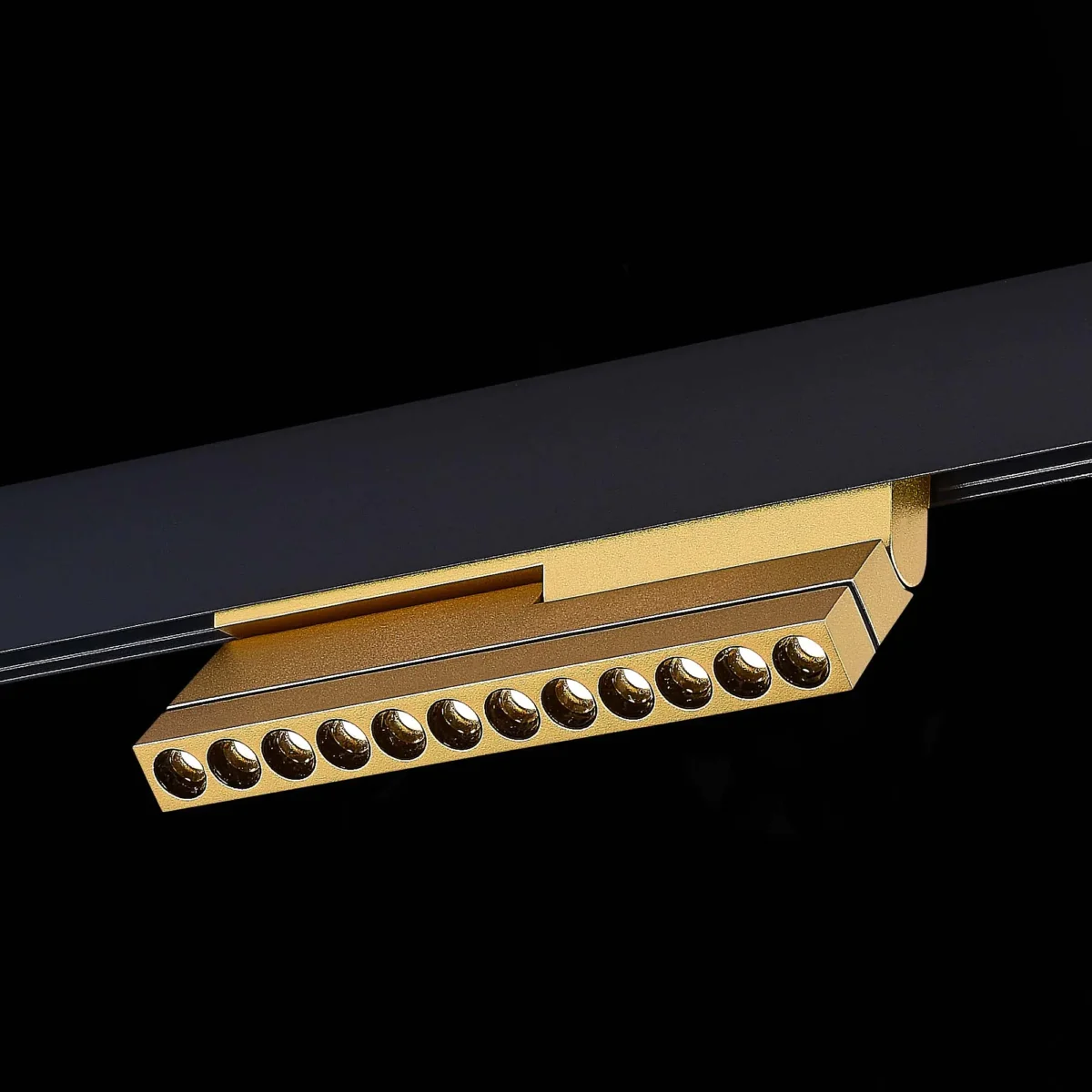 ST805.236.12 Магнитный трековый светильник Золотистый LED 1*12W 3000K 450Lm Ra>90 36° IP20 L220xW22x SKYLINE 48 — изображение 1