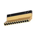 ST805.236.12 Магнитный трековый светильник Золотистый LED 1*12W 3000K 450Lm Ra>90 36° IP20 L220xW22x SKYLINE 48 — изображение 5