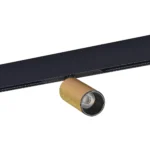 ST807.236.12 Магнитный трековый светильник Золотистый LED 1*12W 3000K 500Lm Ra>90 IP20 D50xH173 48VV SKYLINE 48 — изображение 4