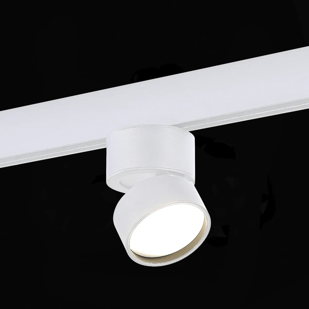 ST809.546.09 Магнитный трековый светильник Белый LED 1*9W 4000K 700Lm Ra>90 120° IP20 D85xH126 48V SKYLINE 48 — изображение 1