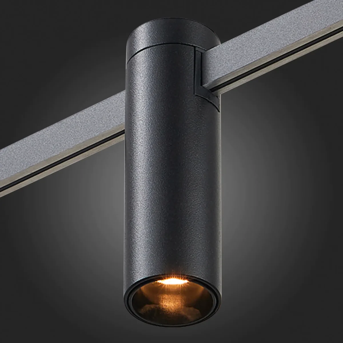 ST810.406.05 Магнитный трековый светильник FARM Черный LED 1*5W 3000K 227Lm Ra90 60 IP20 D35xH112 24 FARM — изображение 2