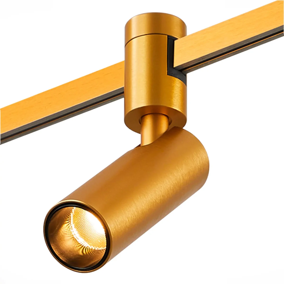 ST811.246.05_01W ST811.246.05 Магнитный трековый светильник FARM Золотистый LED 1*5W 4000K 350Lm Ra90 60 IP20 D35xH1 FARM — изображение 1