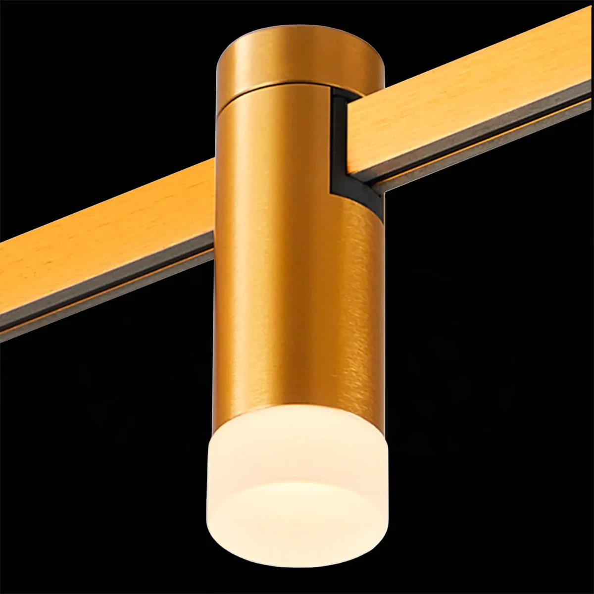 ST812.206.03 Магнитный трековый светильник FARM Золотистый LED 1*3W 3000K 93Lm Ra90 120 IP20 D29xH90 FARM — изображение 1