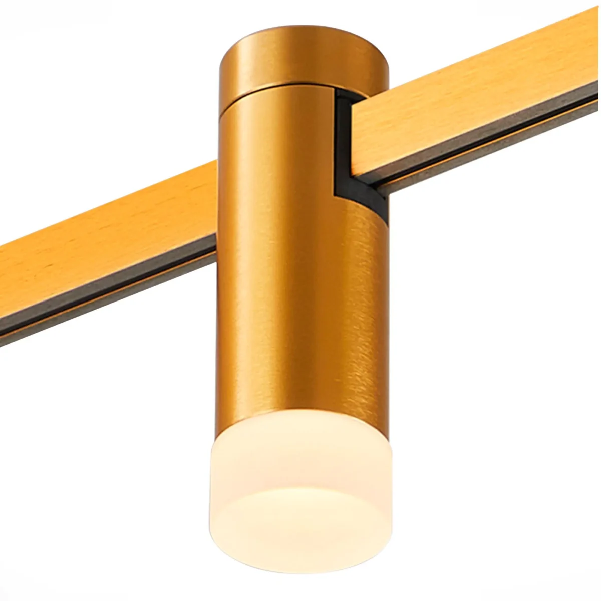 ST812.246.03 Магнитный трековый светильник FARM Золотистый LED 1*3W 4000K 93Lm Ra90 120 IP20 D29xH9 FARM — изображение 1