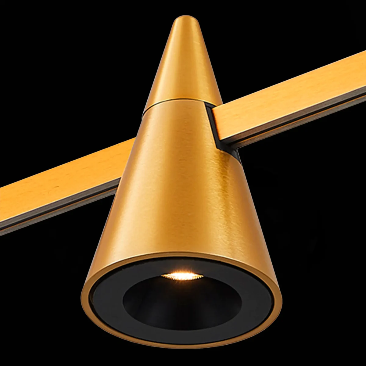 ST813.206.05_01B ST813.206.05 Магнитный трековый светильник FARM Золотистый LED 1*5W 3000K 272Lm Ra90 60 IP20 D70xH11 FARM — изображение 1